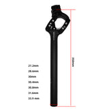 CANTRELL Bicycle Damping Suspension Ultra Light 586g Seatpost 27.2 28.6 30.0 30.4 30.8 31.6 33.9mm Mountain Bike Seat Tube