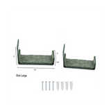 Durable Display Rack Hook Surfboard Hanger Snowboard Wall Mount Bracket