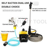 Portable High-Pressure Washer Water Pump Car Washing hine Adjustable 220V High Pressure Cleaning Equipment