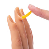 Training For Acrylic Nails Silicone Fake Hands To Nail Practice Hand Model Filming Props Veikmv