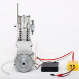 SH 12 Mini Gasoline Engine Model Educational Engine Toy Science Experiment Kit Set