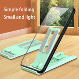 Folding Phone Holder Desktop Stand Adjustable Tablet Mini Bracket