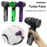 Electric 50mm Brushless Motor Handheld Hair 800-1000g Thrust Blower Dryer 4000mAh for Car Washing and Cleaning