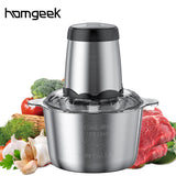 Electric Meat Grinder - 3L Large Capacity, Stainless Steel, 2 Gears, 300W High Power for Kitchen
