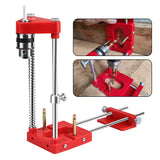 Carpentry Drill Locator Holder Boring hinery Wood Accurate Bench Drilg Woodworking Tools