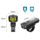 ESLNF Bicycle Light Easy to Install USB Rechargeable 4 Modes Accessories Sense LED Lamp Flashlight Cycg Headlight