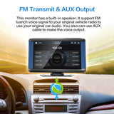 Wireless Multimedia Player for All Vehicles Plug Use Car Stereo With Apple CarPlay/Android Auto 7 inch 1024*600 Toucreen