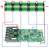 M18 PCB Charging Protection Circuit Board for Milwaukee 18V Li-ion Battery Power Tool Repair Part Accessory