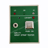 HZR-171 Static Electricity ESD Tester For Anti-static Wrist Strap Electrostatic Ring Ground Wire Connection Detector