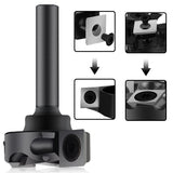 Spoilboard Surfacing 2+2 Inserts Planing Leveler Slab Flattening Router Bit Woodworking Milg Cutter