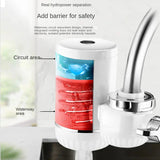220V Easy Install Fast Heating Mixer Tap Instant Electric Mini Tankless Water Heater Faucet With Digital Display