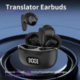 B28 Wireless Translator Bluetooth Noise Canceg Headphones with Microphone 4 Modes Support 144 Languages Real-Time Translation