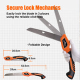 TOPSHAK TS-DS3 10Inches 250mm Folding Saw for Smoothly Fulfill the Tasks of Yard Work, Pruning Hunting