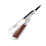 Kemei Plywood KM-1703 Ceramic Panel Constant Temperature Rapid Heat LCD Temperature LCD Display Curling Hair Straightener