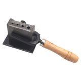 Gold/Silver/Metal EU Molding Groove Ingot Mould Size Adjustable  Jewelry Tools Oil Groove Chisel Wooden Handle Moul