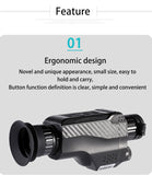 DT18 New 1080p for Hunting Digital Infrared Optical 8X Night Vision Monocular 0.5M-1000M Range Telescope