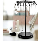 Spinning Tree Stand,Bracelet Hanger Bracelet Earrings Stand Jewelry Display Props,with 23 Hooks