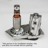 Spiral flat pressure double-sided portable electric planer cutter shaft modification