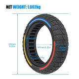 9.5x2.5-6.1 Electric Replacement For NIU Eectric Kick Scooter Flick Color Solid Shock-absorption Rubber Tire