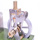 Model,Vertical Transparent Cylinder Steam Engine Physics Science Experiment Model Toy