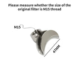 Semi-automatic Coffee hine Handle Shunting Stainless Steel Leak Deflecting Nozzle Single Double 58mm Accessories