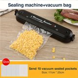 Food vacuum machine, automatic air sealing system, dry food mode, 1 set