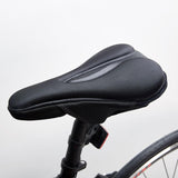 Soft Seat Cushion Bicycle Saddle Cover for Road Mountain Adults Riding Stationary Folding Bike