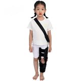 Children's knee Fixation Adjustable Knee Brace Hinged Stabilizer Medical Recovery Supports Ligament Sport Injury Splint