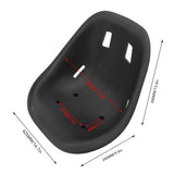 Comfortable Ergonomic Design Large Size Backrest For Karts Drift Balance Cars Seat Saddle