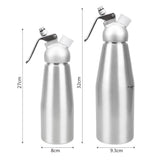 With Three Nozzles 500ml 1000ml Cream Whipper Aluminium Whipped Cream Butter Dispenser Dessert Tools Professional