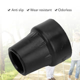 10pcs Crutch Rubber 19mm Inner Diameter Slip Resistance Universal Heavy Duty Walking Replacement Cane Tip