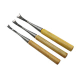 1PCS Spoon Shape Carving Chisel Woodworking Hobby Art Craft Making Tools Hand Forged Engraving Knife DIY Hand Chisel