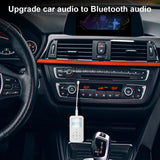 Bluetooth 5.0 Receiver Transmitter 2 in 1 Wireless Audio Adapter 3.5mm AUX Jack For TV Car PC Headphone With LCD Display