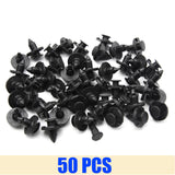 10/20/30/40/50pcs 8mm Auto Fasteners Rivets Car Bumper Door Panel Fender Liner Clips Retainer Honda for Nissan