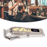 Electric Hair Trimmer Ergonomic Handle Low Noise Cordless Hair Clipper for Travel