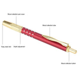 Medical Stainless Steel Pen Fingertip Earlobe Collection Blood Cupping Drainage Acupuncture Massage Curing Tool