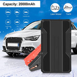 12V 600A Peak Current Car Jump Starter for 2.0L Small Vehicles Emergency Power Bank with Usb Port Phone Charging Led Flashlight