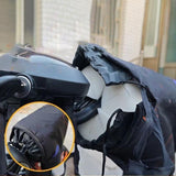 For Refer To Description Cycle Wavy Cotton Windproof Handlebar Cover Hand Protector Winter