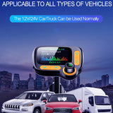 JINSERTA Car MP3 Music Player Bluetooth AUX Car Kit Wireless Handsfree Audio Receiver QC3.0 USB Fast Charger FM Transmitter