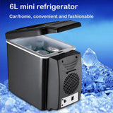 6L 12V Mini Portable Fridge Refrigerator Summer Car Cooler Ice Box for SUV Truck Picnic Camping Travelg Heat Preservation