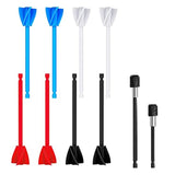 10Pcs Paint Mixer Paddles Mixer Drill Attachment For Resin, Paint, Silicone, Ceramic Glaze Mixing