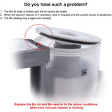 for Vacuum Cleaner V7 V8 SV10 SV11 Models Bin Door Parts Dirt Cup Dust Box Lid