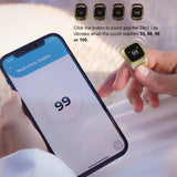 Smart Tasbih Tally Counter for Muslims Zikr Ring Digital Tasbeeh 5 Prayer Time Vibration Reminder Waterproof 2024 Hot Sale Gift