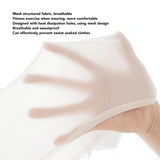 Underarm Vest Breathable Soft Quick Drying Armpit Sweat Pads Shirt for Women Girls Ladies White Polyester Ammonia