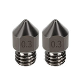 2pcsmk8 1.75 Reinforced 3d Printer Nozzle Size 0.2 0.3 0.4 0.5 0.6 0.8 1mm