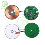 20W Car Charging Mobile Phone Wireless Charger Module with Three Coil Transmission End 24V 12V Wide Voltage