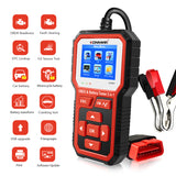 KW681 Car&Motrocycle Battery Tester & OBDII Diagnostic Scanner Tool 2 in 1
