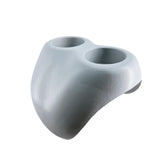 Soft PU Massage Bathtub Light Gray Shower Bath Spa Bracket For Wine Beer Drink Coffee Bathroom Hot Tub Cup Stand
