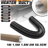 Apply To Camper 25mm 42mm 50mm 60mm 75mm Diameter 100-500cm Length Air Diesel Parking Heater Duct Pipe Tube Hose for Extendable