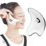 Mini Electric Facial Plate Massager Gua Sha hine Lifting Tools For Body Neck Face Massage Scraping Board